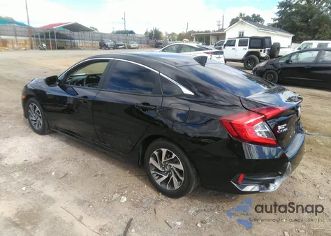 2017 Honda Civic Ex z USA, uszkodzony, nr VIN 19XFC2F74HE027108